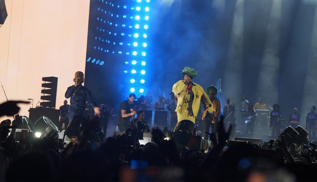 YG Marley, Zion Marley, Lauryn Hill, Performing Together at Diaspora Calling 2026, Milton Keynes, The National Bowl