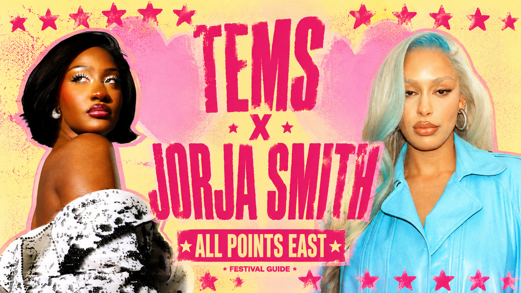 Tems and Jorja Smith for All Points East 2026 at Victoria Park, London