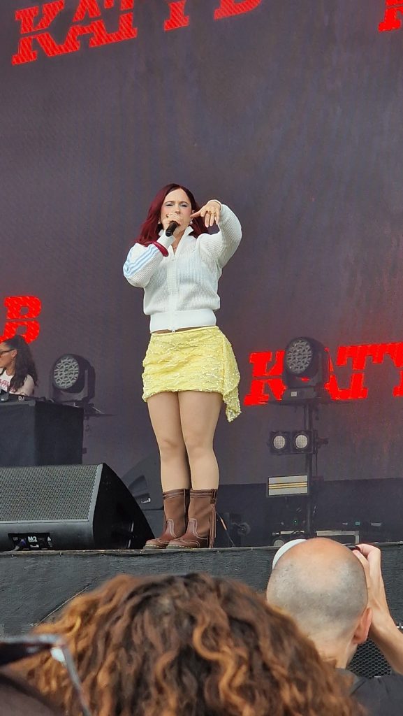 Katy B performing live at All Points East 2026