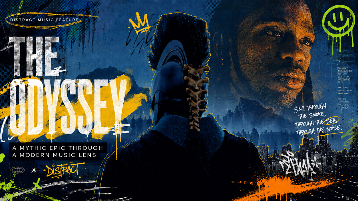 Travis Scott as a bard in Christopher Nolan's The Odyssey