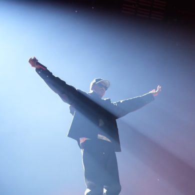 JAY-Z performing during JAY-Z 30 London at Tottenham Hotspur Stadium
