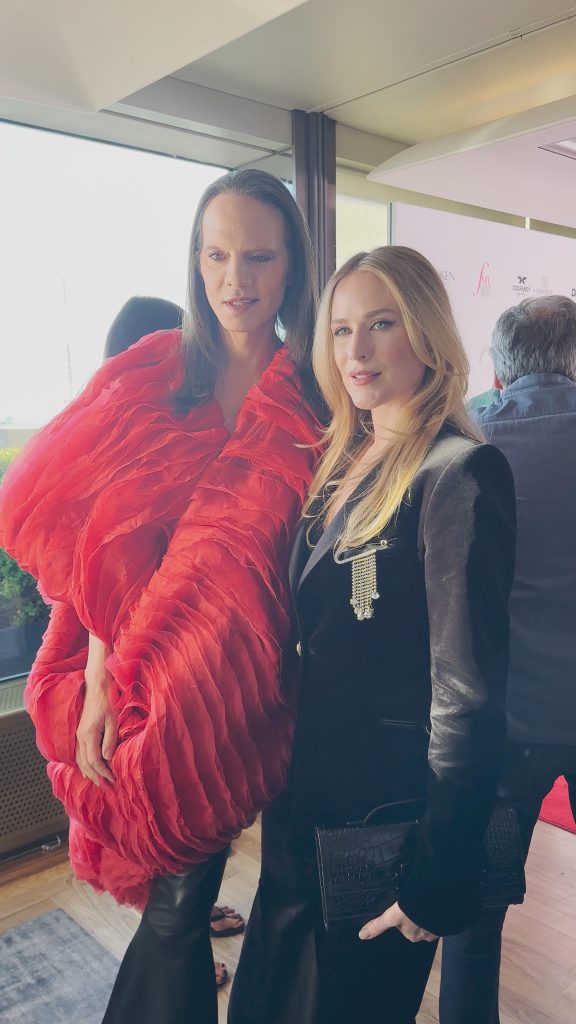 Rachel evan Woods & Jordan Roth at the 2026 Fashion Media awards