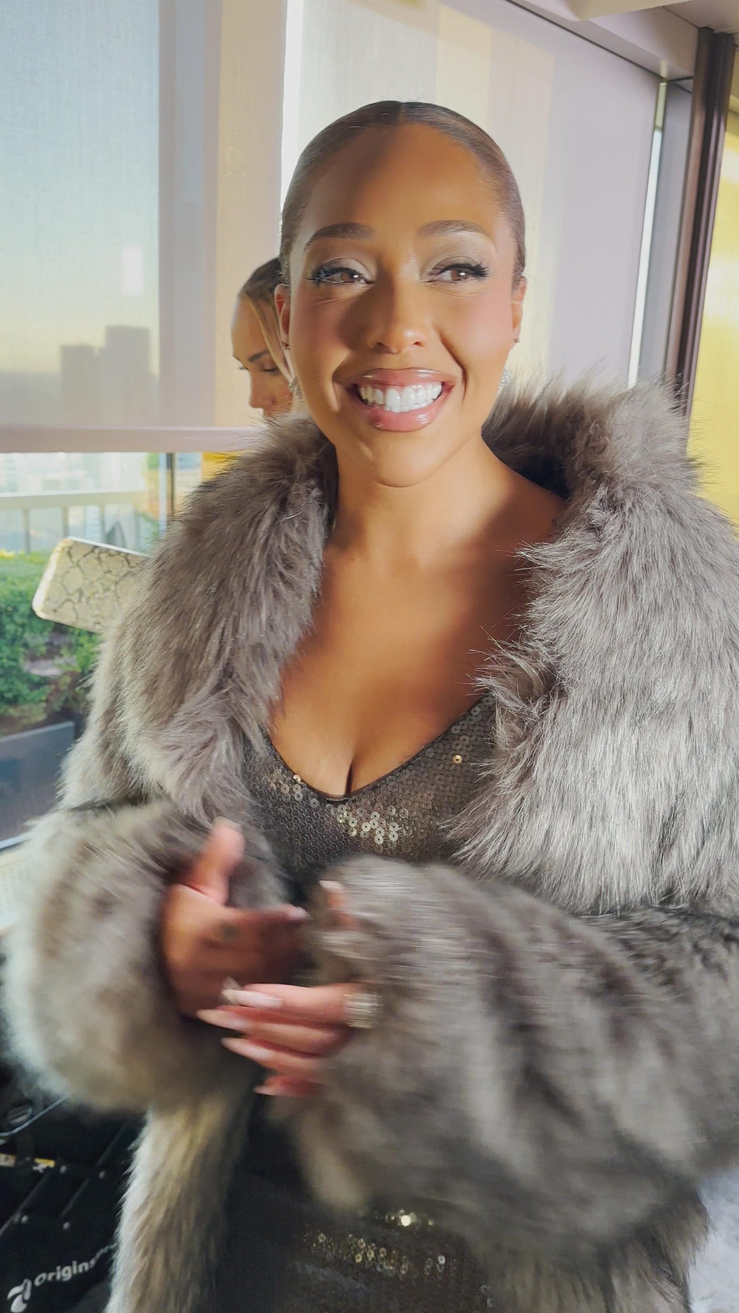 Jordyn Woods at the 2026 Fashion Media Awards during New York Fashion Week
