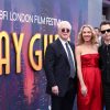Brad Bird, Scarlett Johansson and Sam Rockwell at the Ray Gunn world premiere during BFI London Film Festival 2026.